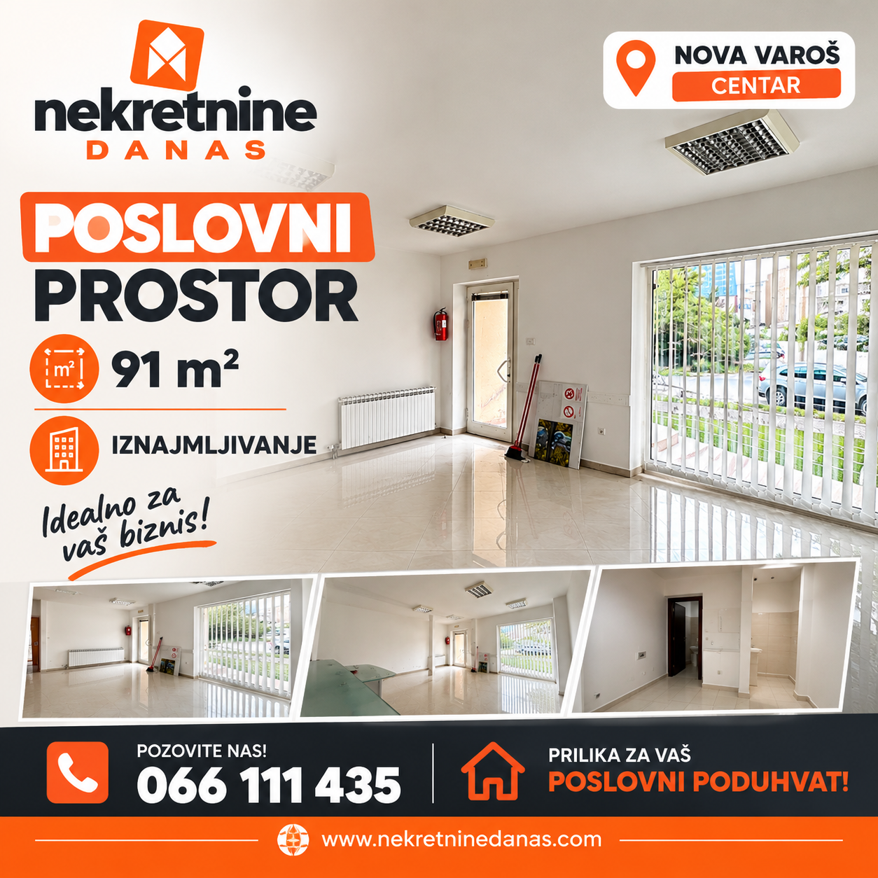 Poslovni prostor Nova Varoš – Centar